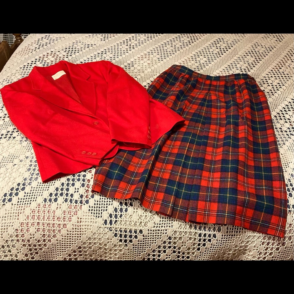 Authentic Pendleton Wool-lined Suit Set